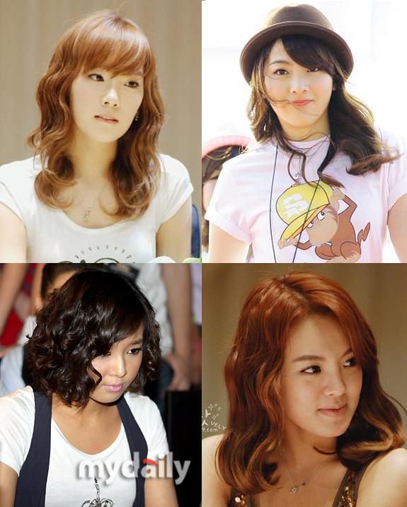 What hairstyle is in this summer in Korea? It's the wave perm.