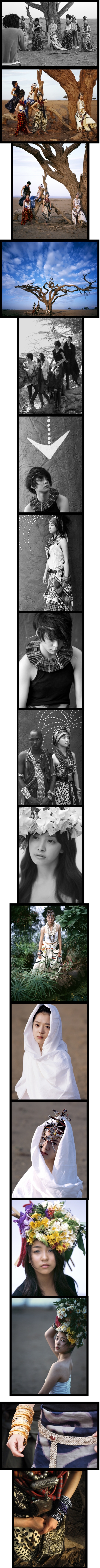 [100119][K][SHOOT] F(X) in Afrika & KARA's Goo Hara in Nylon Mag & Yoon EunHye für Beyond CF Fx