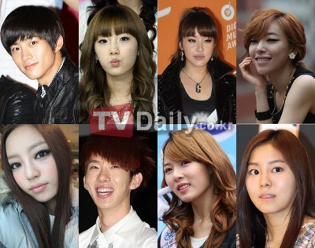 Who are the top idol CF stars for South Korea? 25_56060