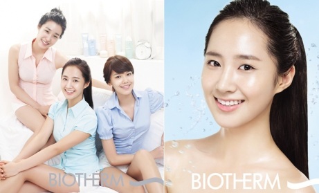 [SNSD] Yuri, Tiffany, SooYoung pour Biotherm Snsd2